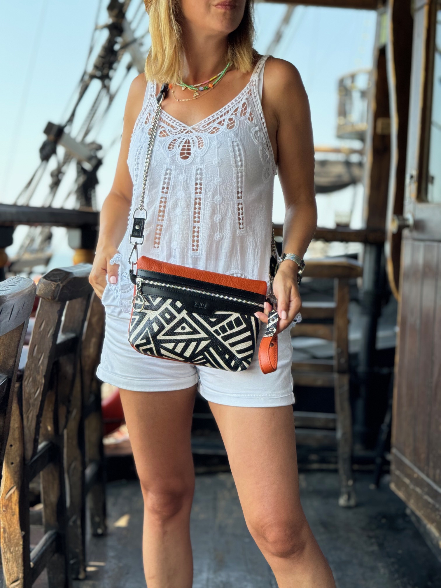 MINI Nomad Clutch - ženska kožna torba