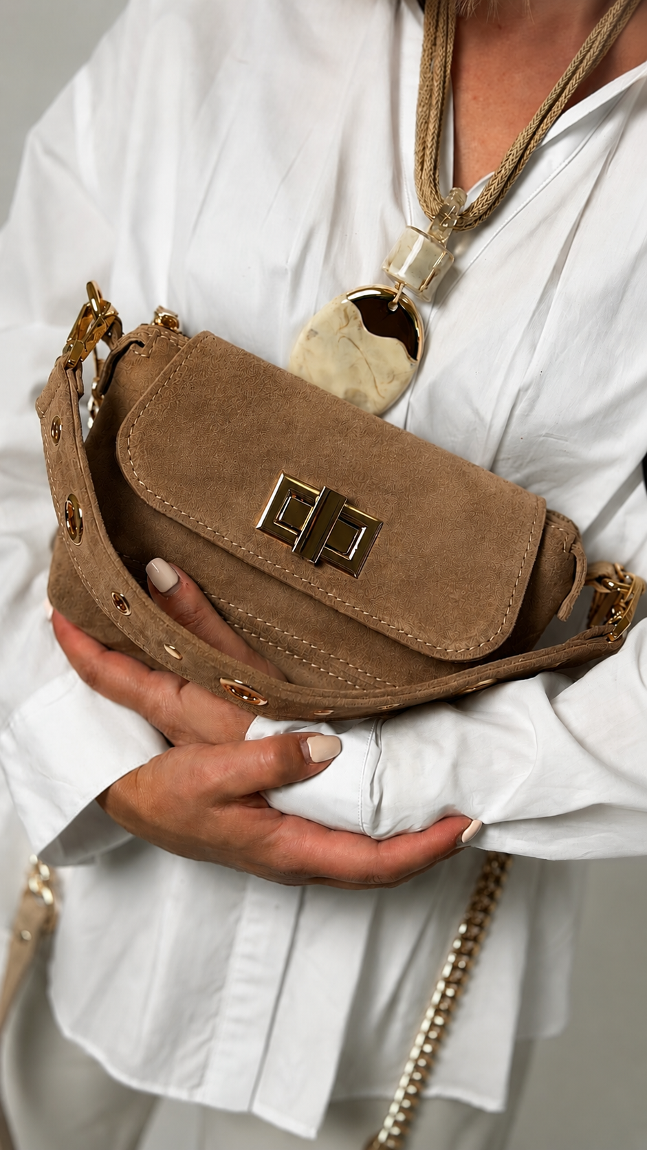 SOFT MINI Luxury Purse Honey