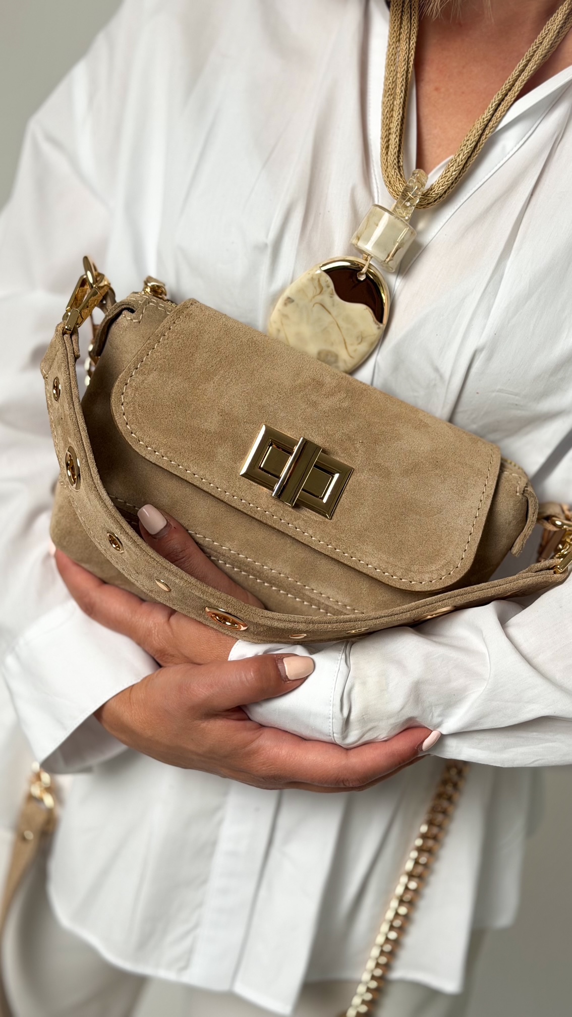 SOFT MINI Luxury Purse Honey
