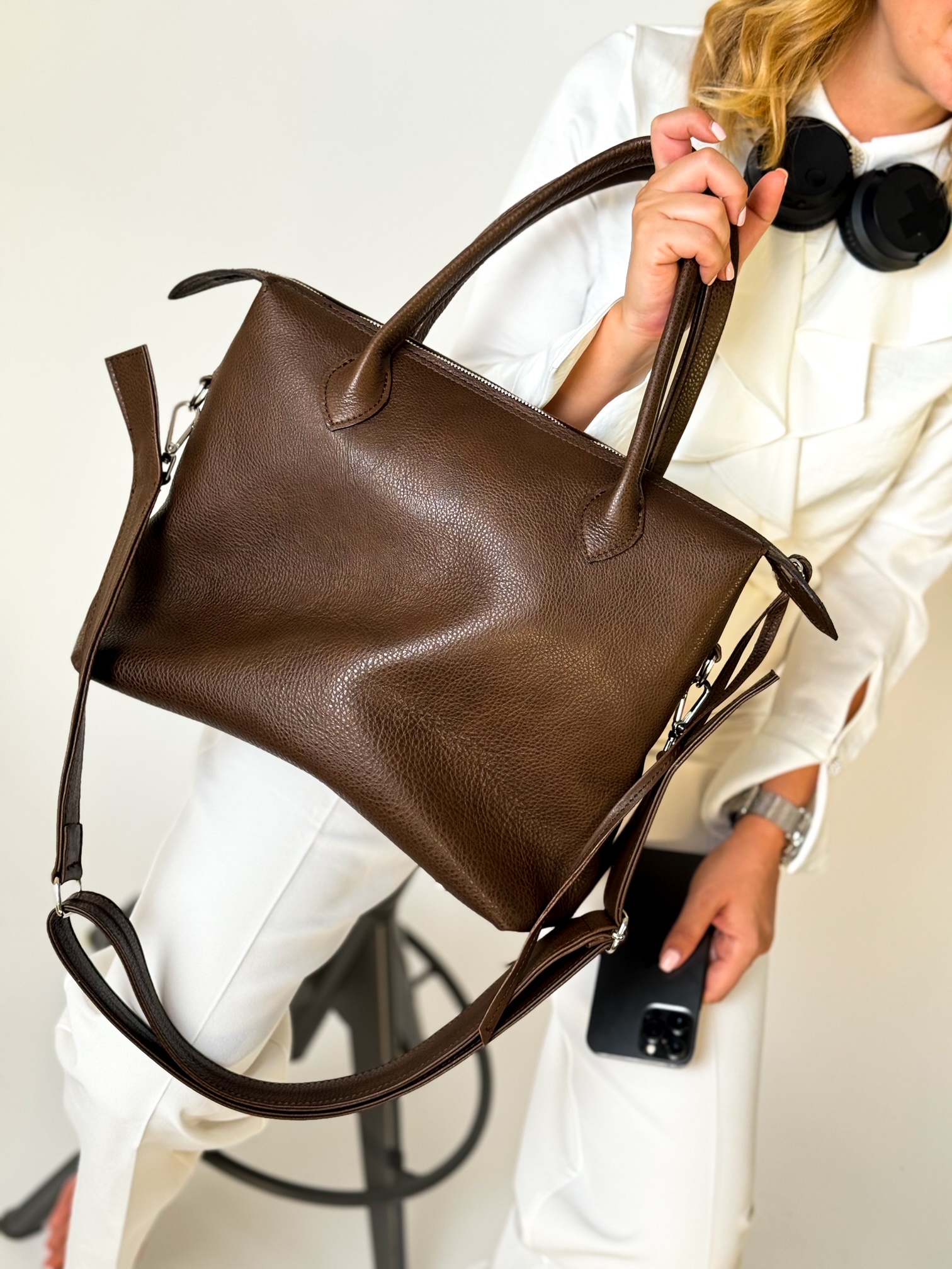 Timeless Tote - Ženska kožna torba