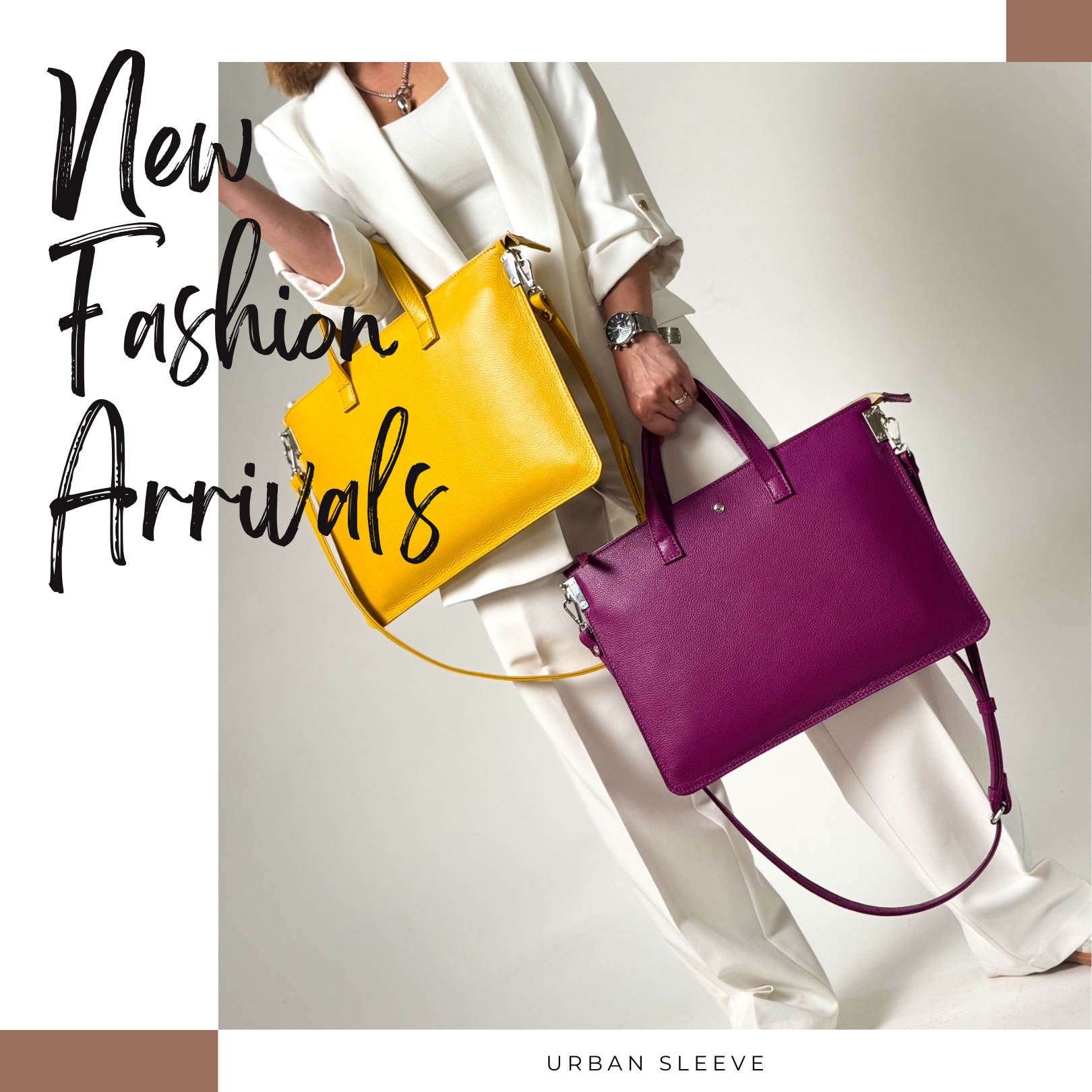 Brown Modern Fashion Arrivals Instagram Post (2)