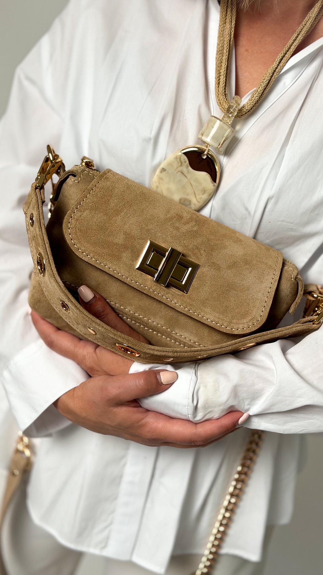 SOFT MINI Luxury Purse Honey