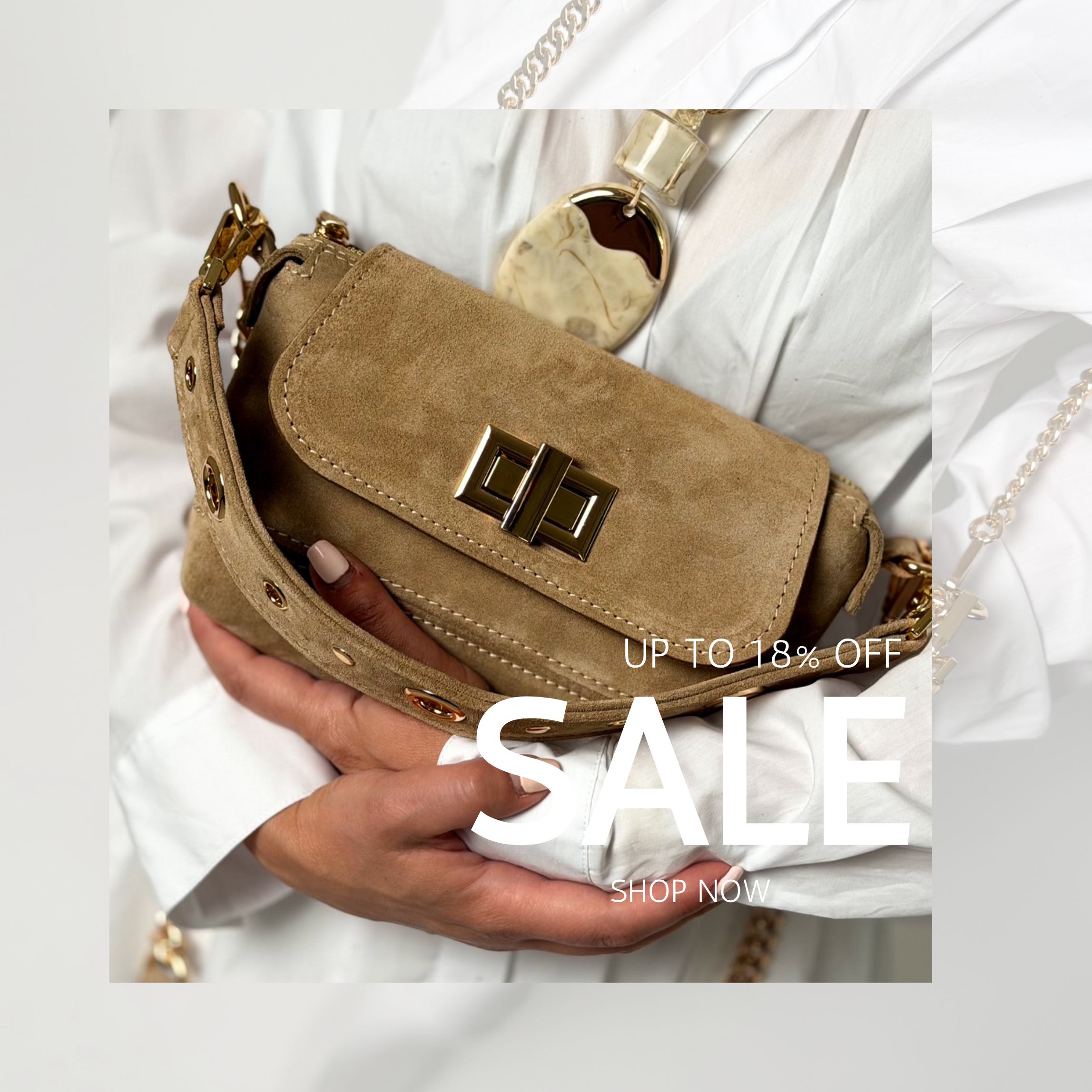 Nude Minimalist Sale Fashion Instagram Post (5)